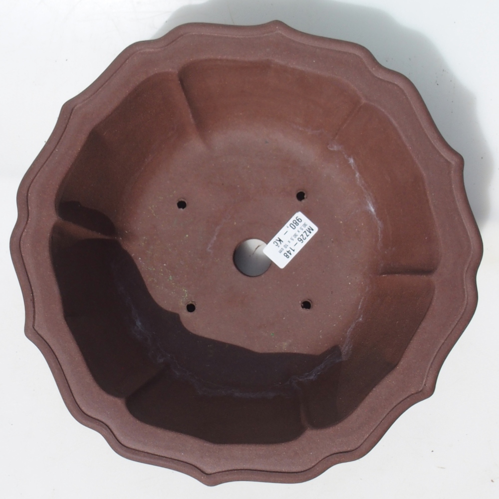 Bonsai miska 30,5 x 30,5 x 10 cm -  barva hnědá