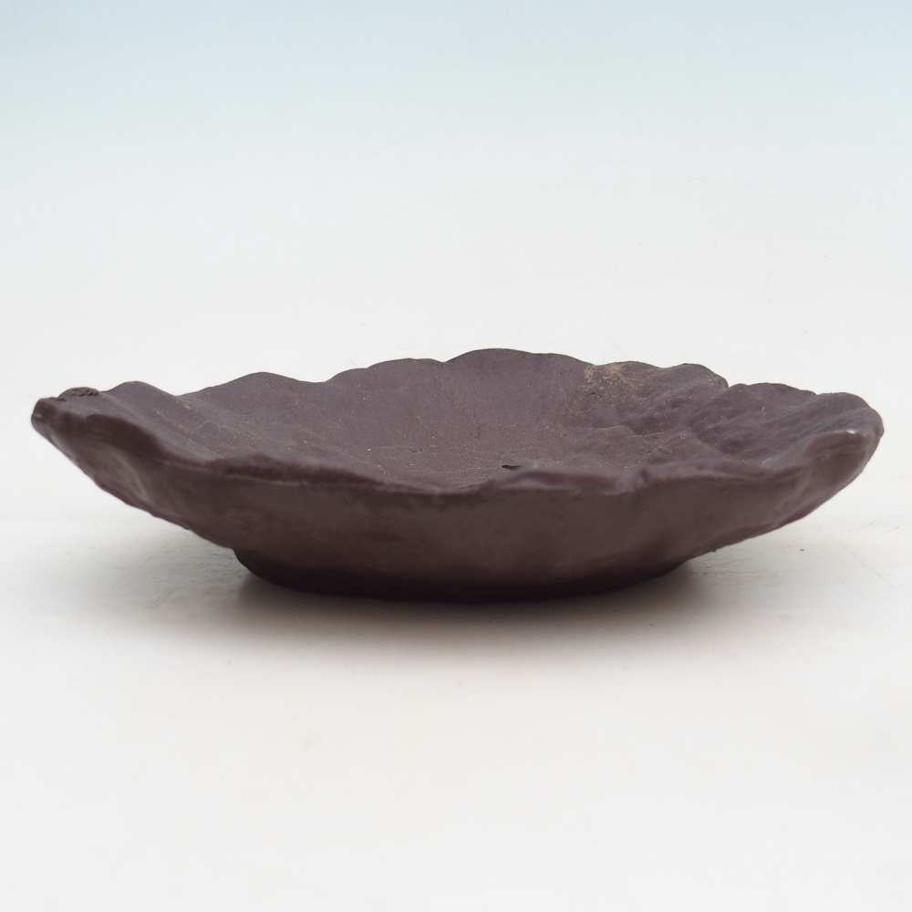 Keramická Skořápka  16 x 14,5 x 4 cm , barva hnědá