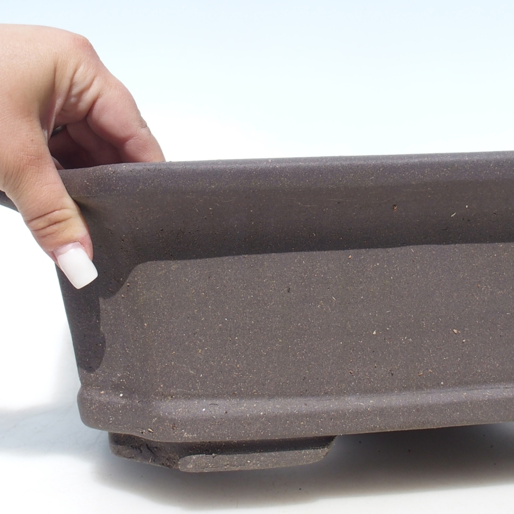 Bonsai miska 40 x 30 x 12 cm -  barva hnědá