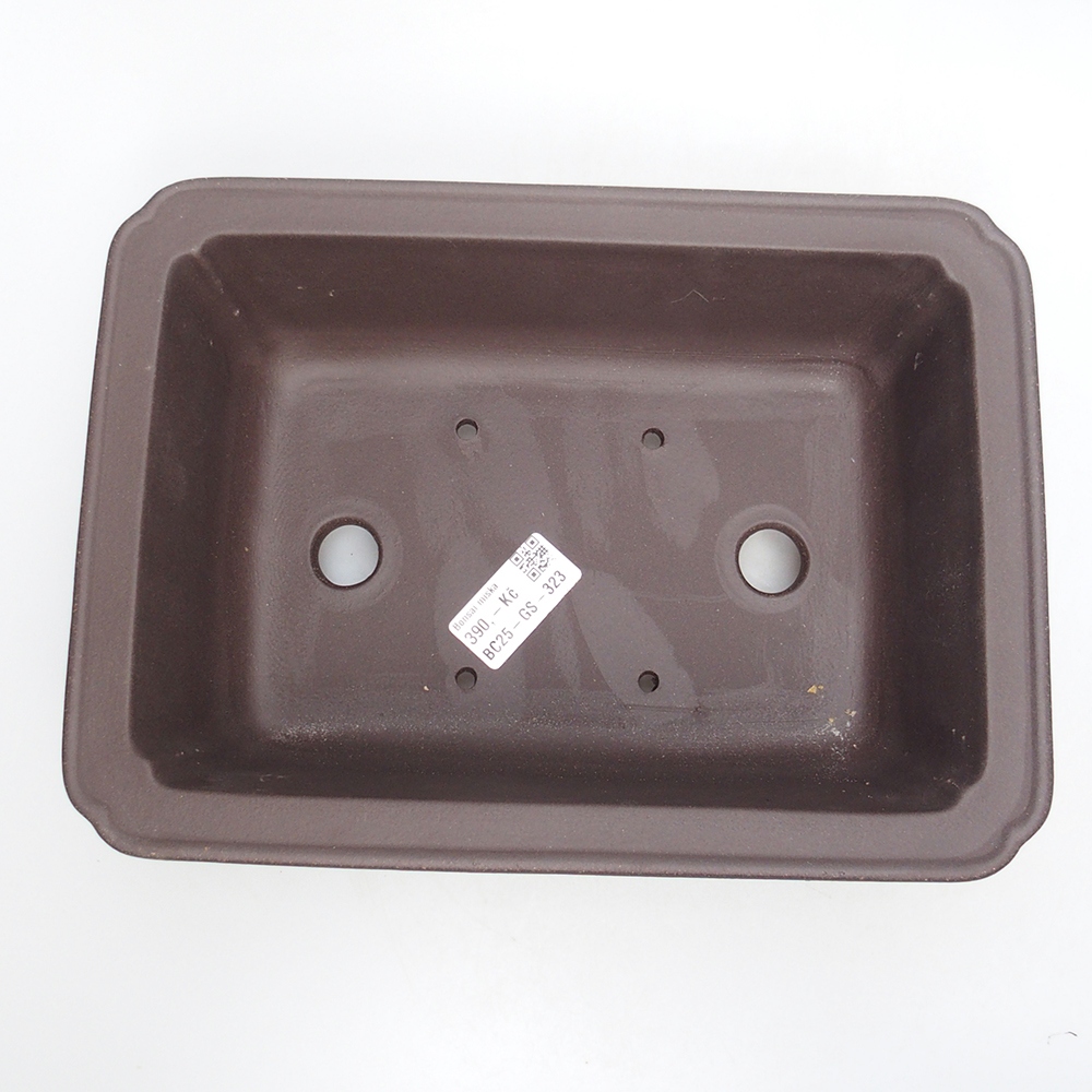 Miska 26 x 19 x 9 cm barva hnědá
