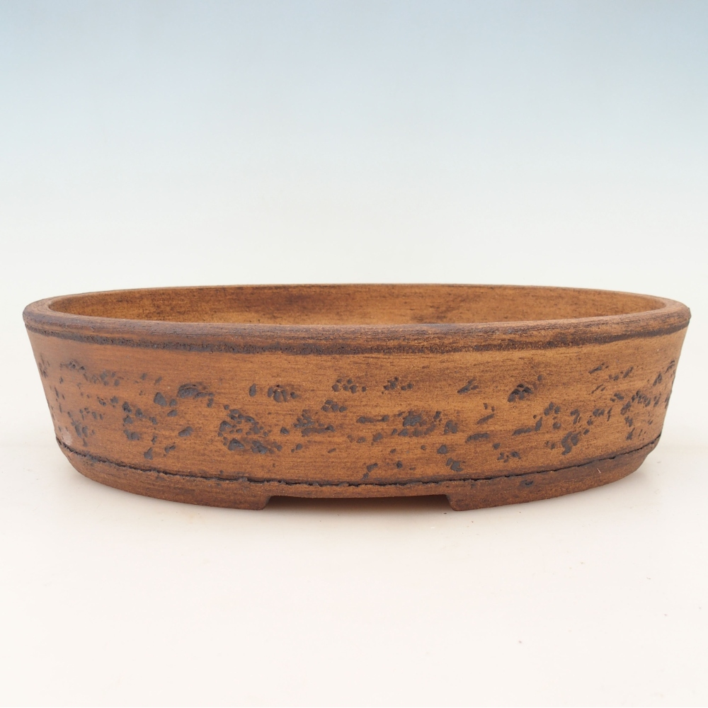 Bonsai miska 32 x 25 x 7,5 cm , barva hnědá