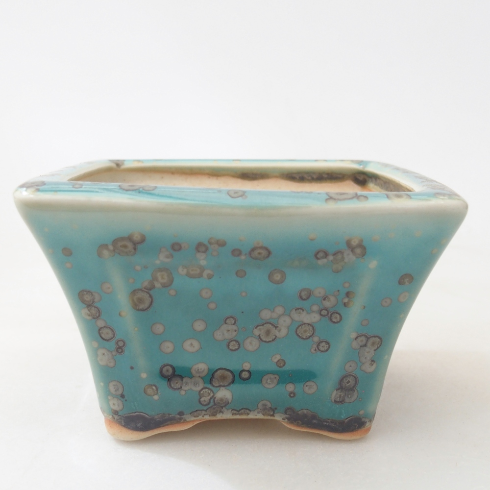 Miska 8,5 x 8,5 x 6 cm barva modrá