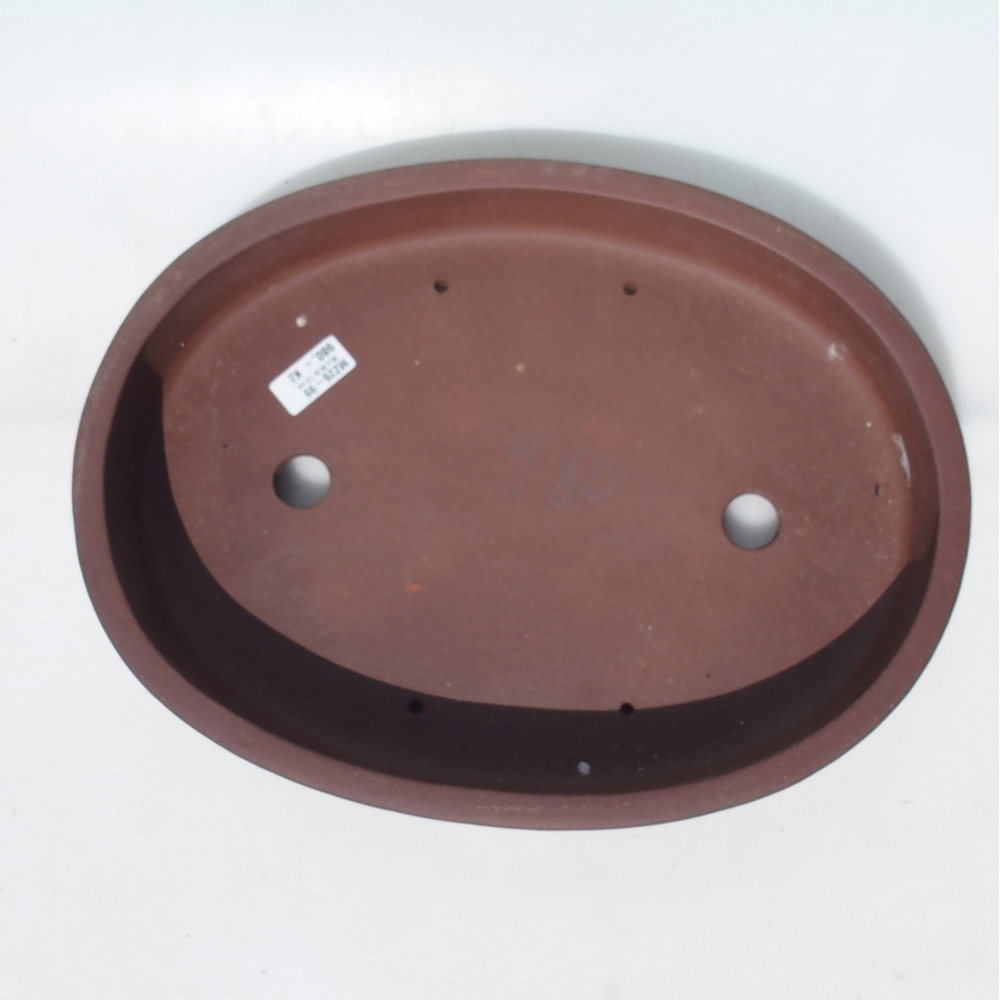 Bonsai miska 40 x 30,5 x 7,5 cm -  barva hnědá