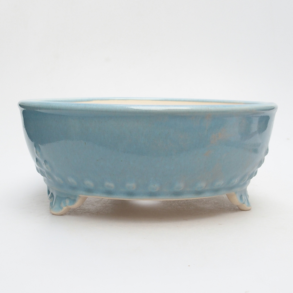 Miska 21 x 21 x 8,5 cm barva modrá