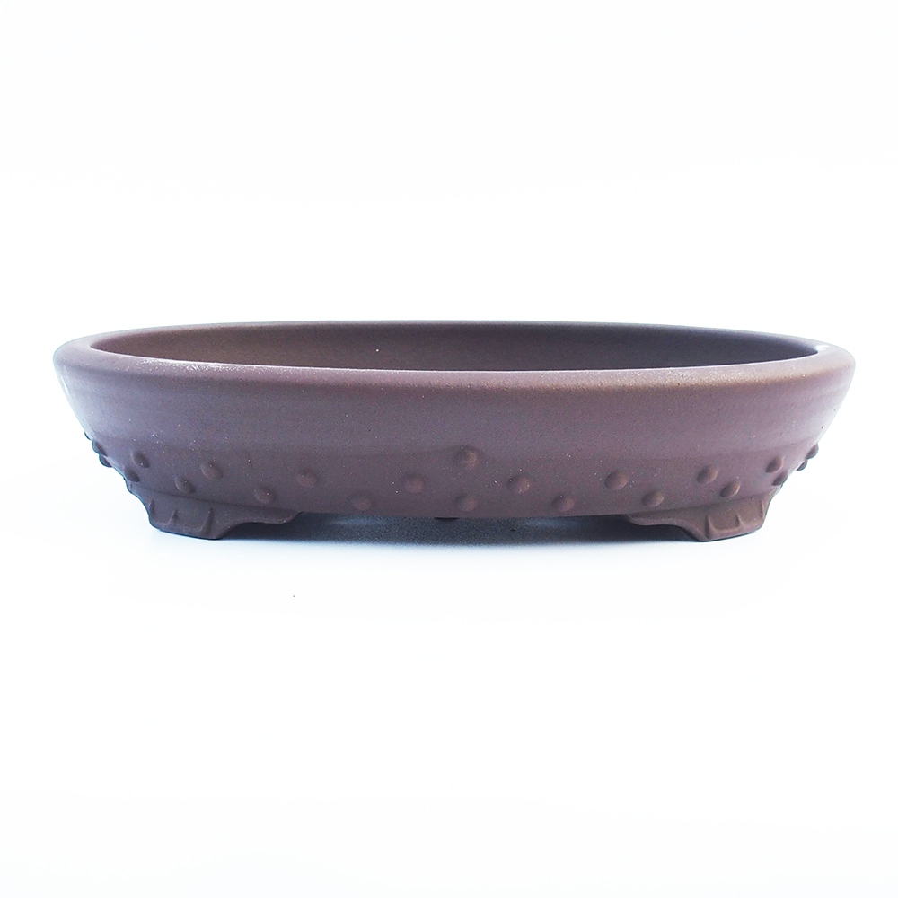 Miska 31 x 24 x 6,5 cm barva hnědá