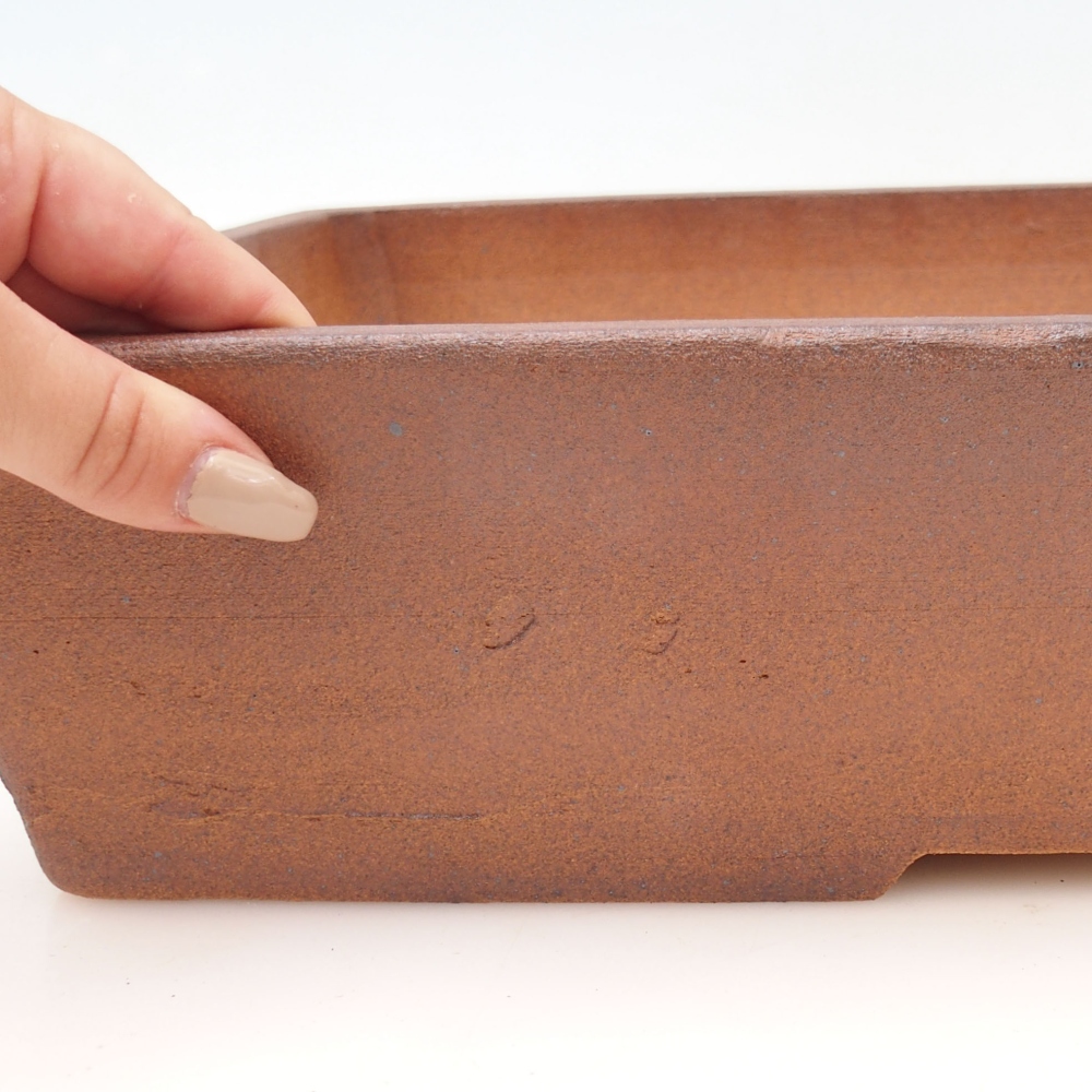 Bonsai miska 41,5 x 33 x 9 cm  , barva hnědá -POUZE OSOBNÍ ODBĚR nebo paletová přeprava