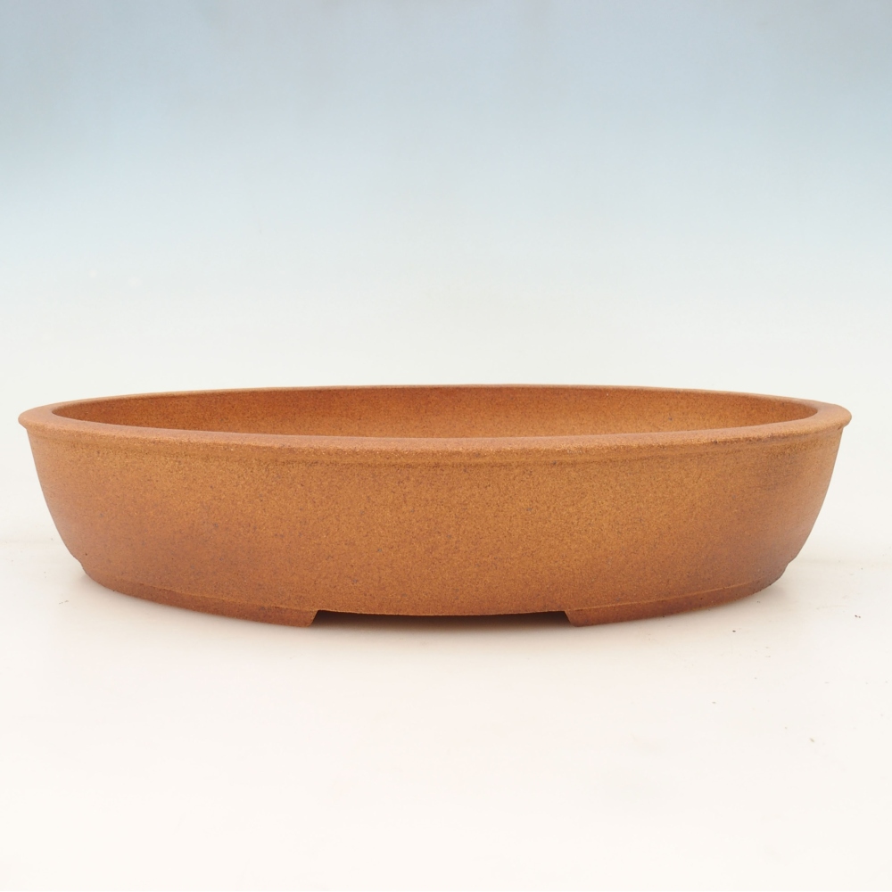 Bonsai miska 39 x 32 x 7,5 cm , barva hnědá