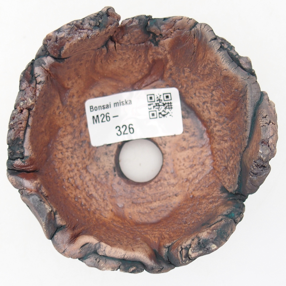 Keramická Skořápka 9 x 9 x 6 cm , barva zelená