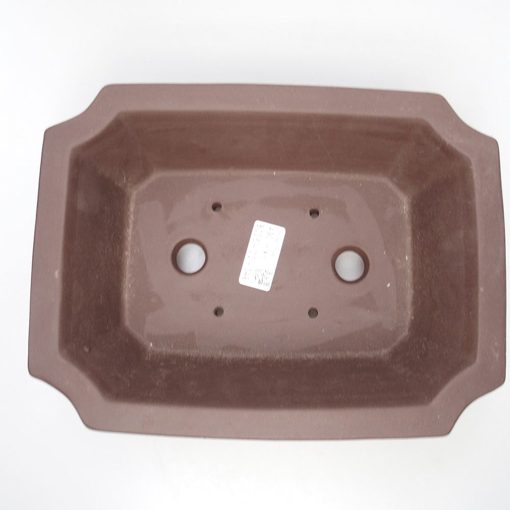 Miska 25 x 20 x 8,5 cm barva hnědá