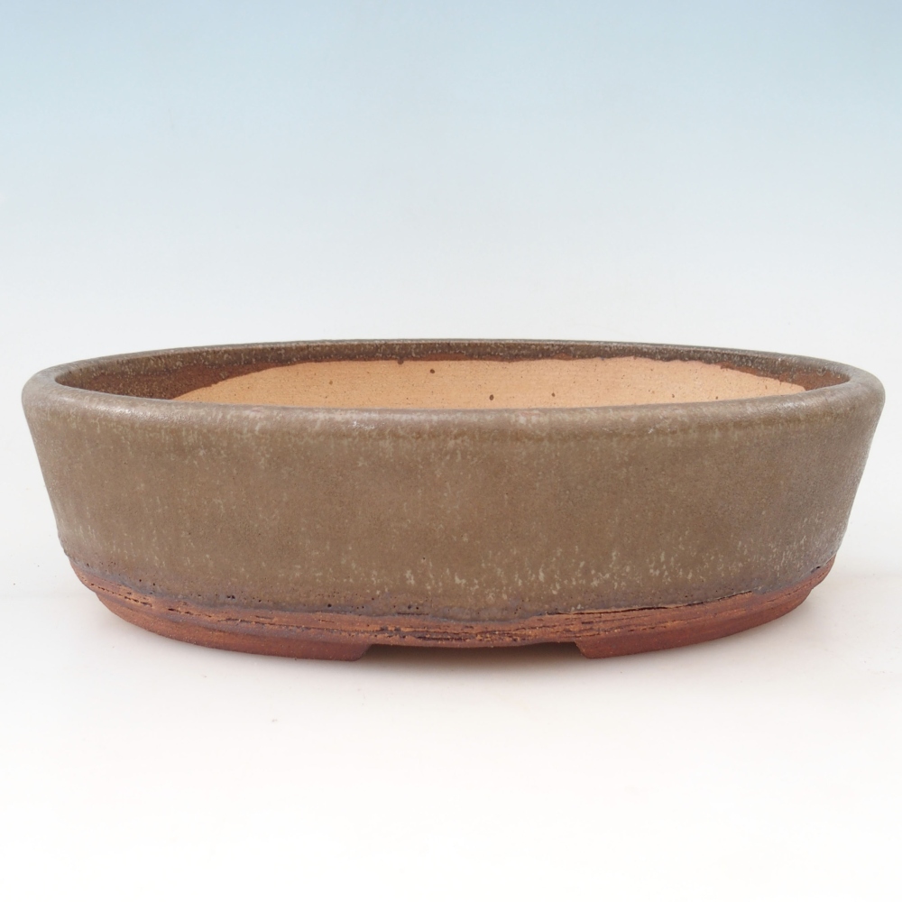 Bonsai miska 28,5 x 22 x 7 cm , barva hnědá