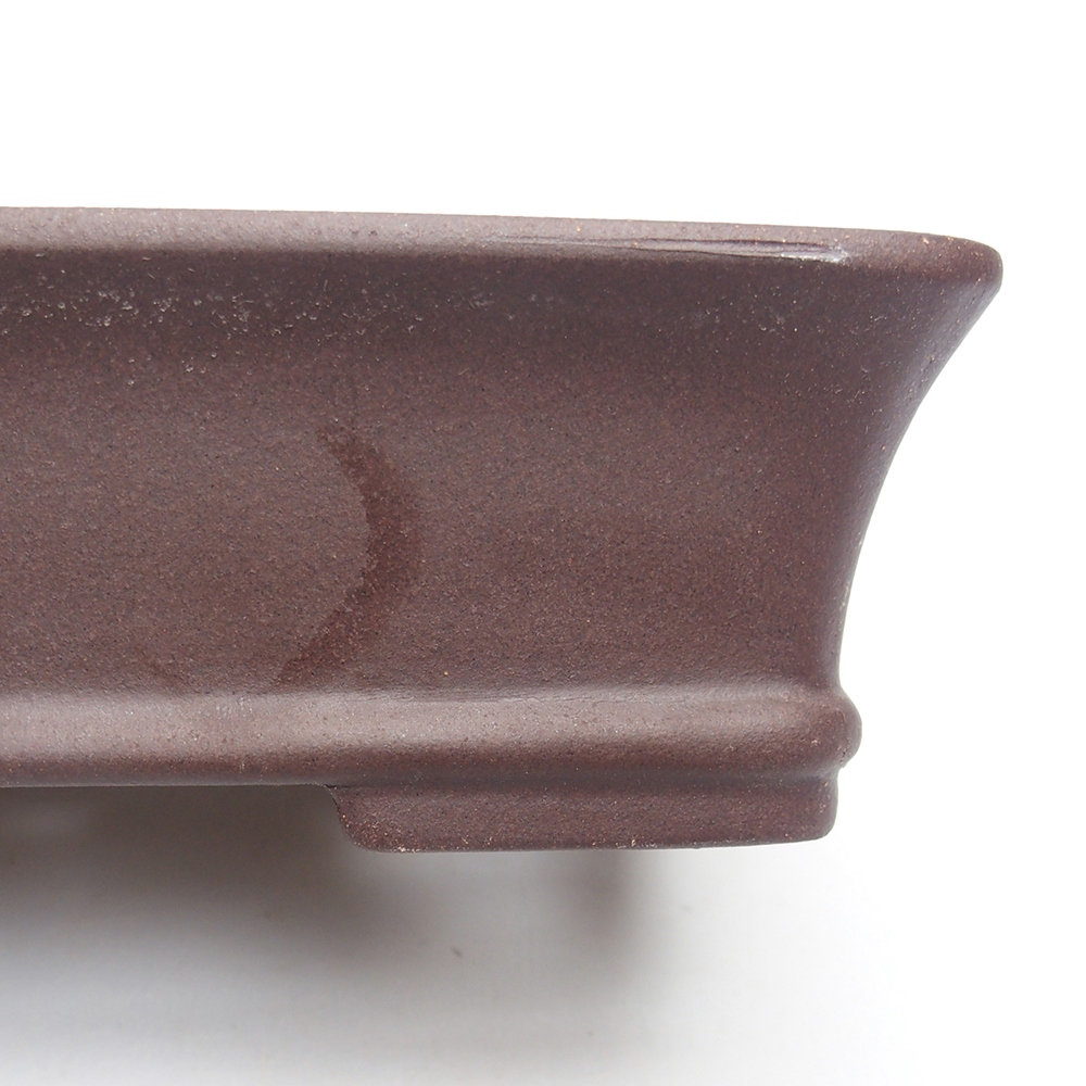 Miska 19 x 14 x 6 cm barva hnědá