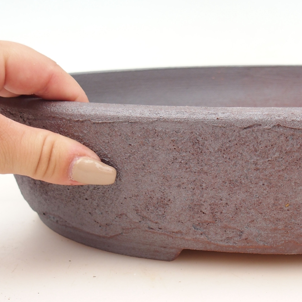 Bonsai miska 32,5 x 25 x 7 cm , barva kovová