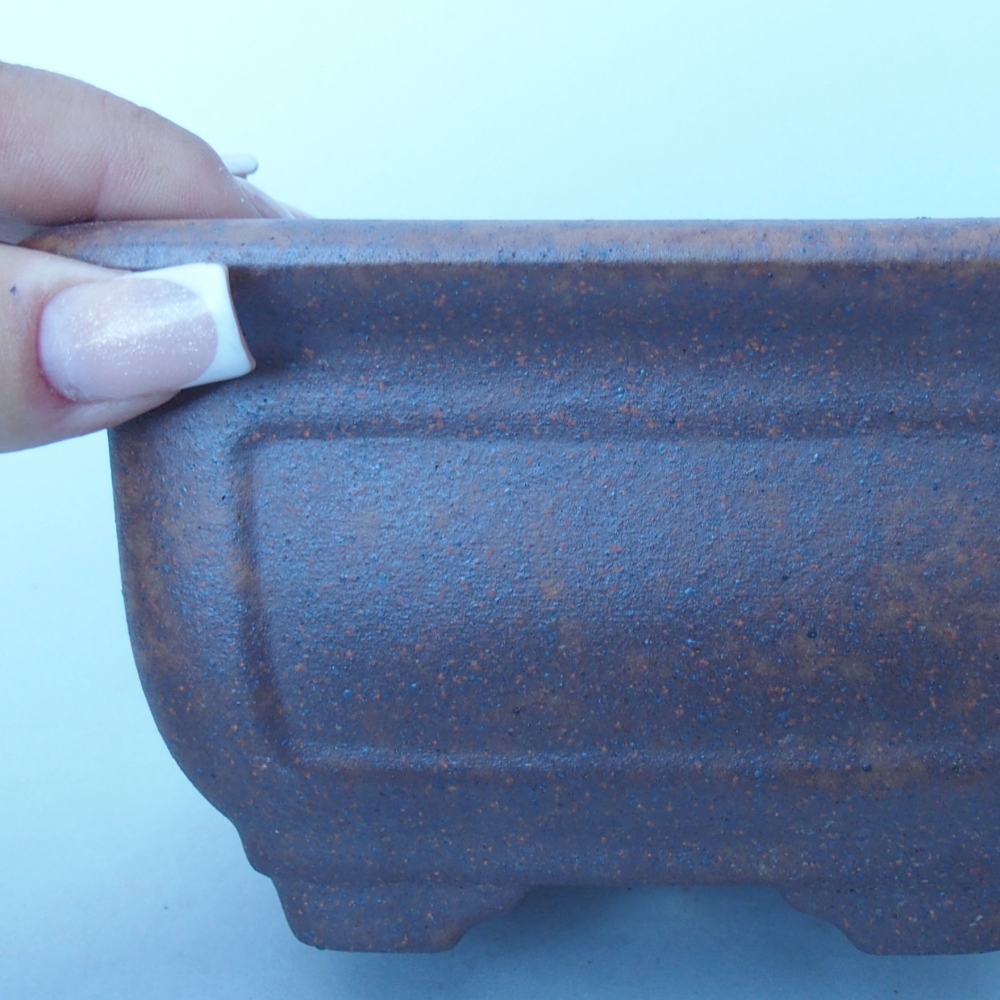 Miska 13,5 x 13,5 x 8 cm barva hnědá