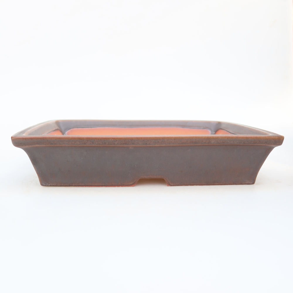 Keramická Miska  26 x 20 x 5 cm , barva hnědá