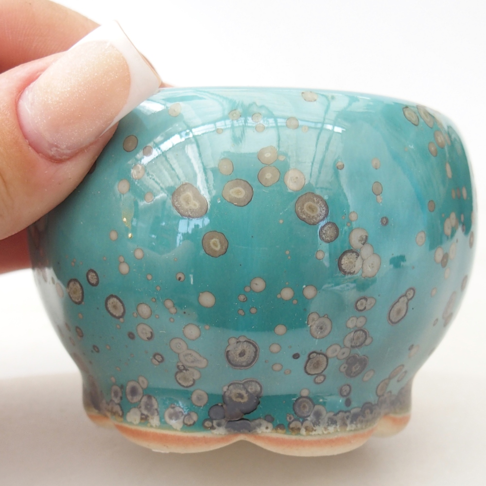 Miska 7 x 7 x 5,5 cm barva modrá