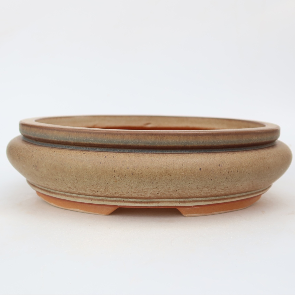 Keramická Miska  23 x 23 x 7 cm , barva hnědá