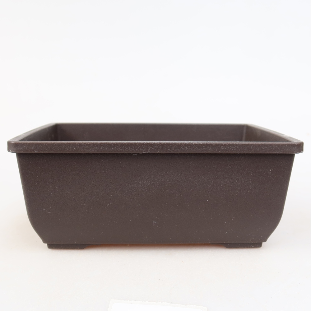 Bonsai miska plast MP-1 hnědá - 15 x 11 x 6 cm