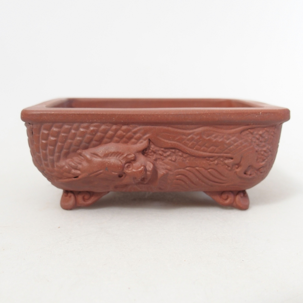 Miska 9 x 7 x 3,5 cm barva cihlová