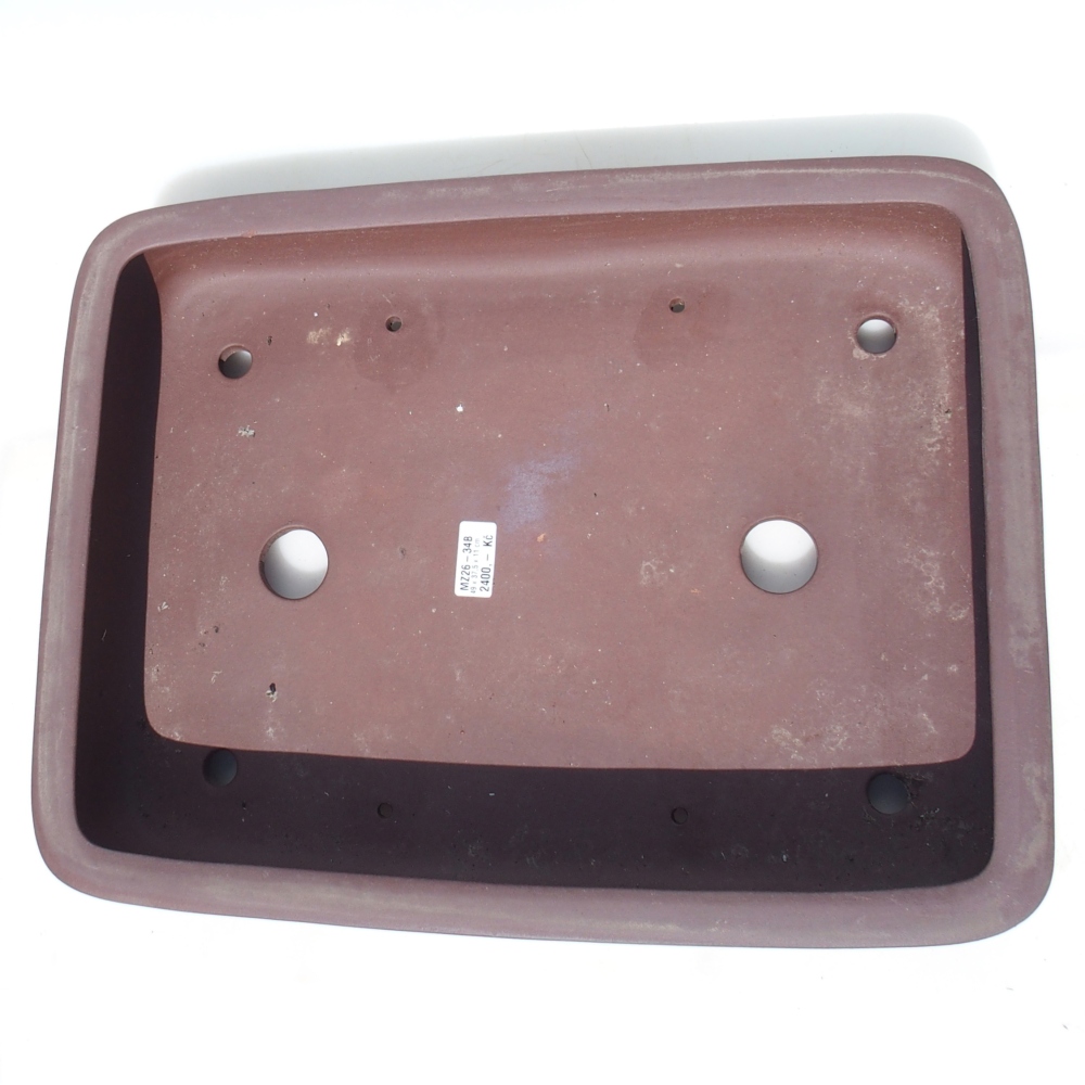 Bonsai miska 49 x 37,5 x 11 cm -  barva hnědá