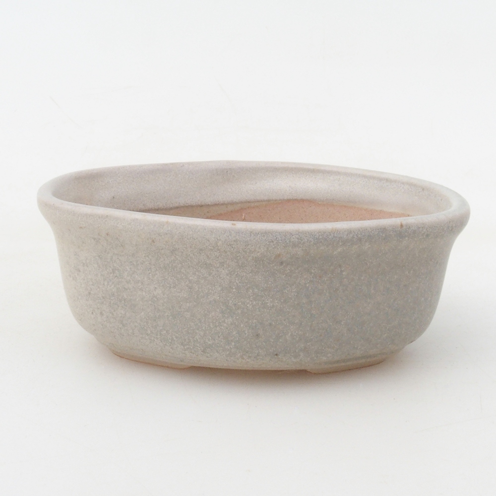 Bonsai miska H05 - 11 x 8 x 4 cm.  - béžová