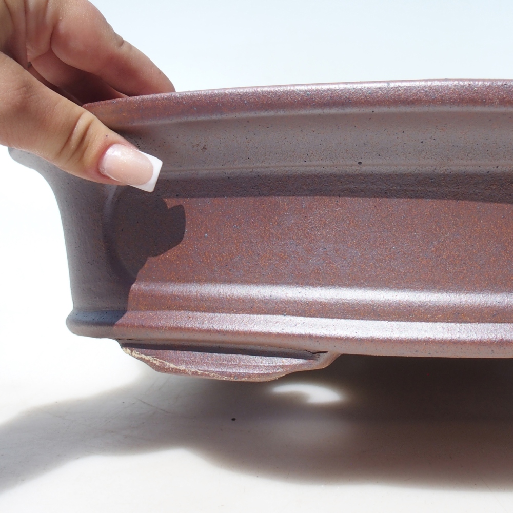 Miska 38 x 28 x 8,5 cm barva hnědá - POUZE OSOBNÍ ODBĚR nebo paletová přeprava