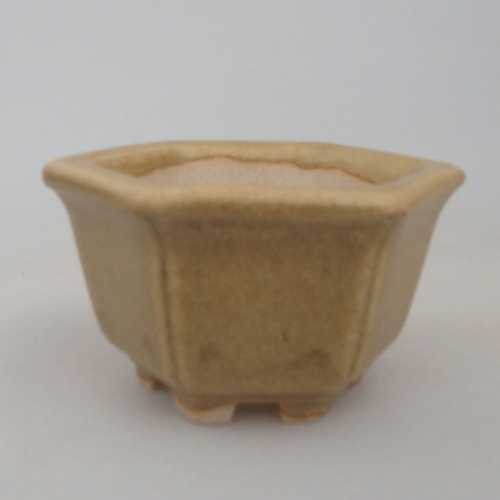Mini bonsai miska 5 x 4,5 x 3 cm, barva hnědá