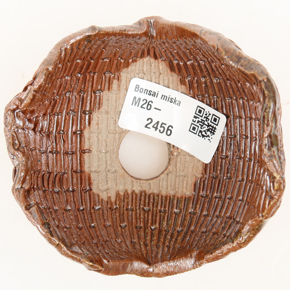 Keramická Skořápka  9 x 8,5 x 7 cm , barva hnědá