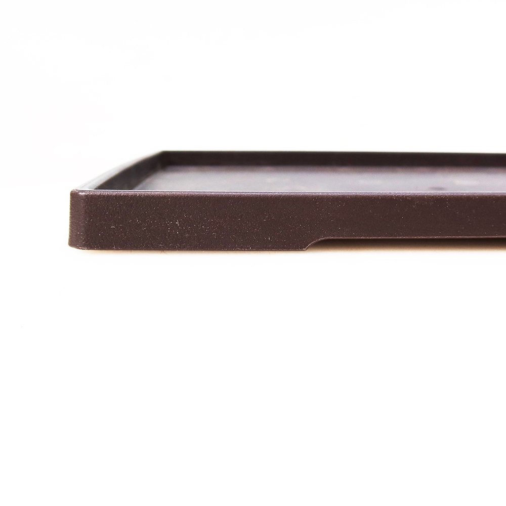 Bonsai podmiska plast PP-5 - 28 x 21 x 1,5 cm barva  hnědá