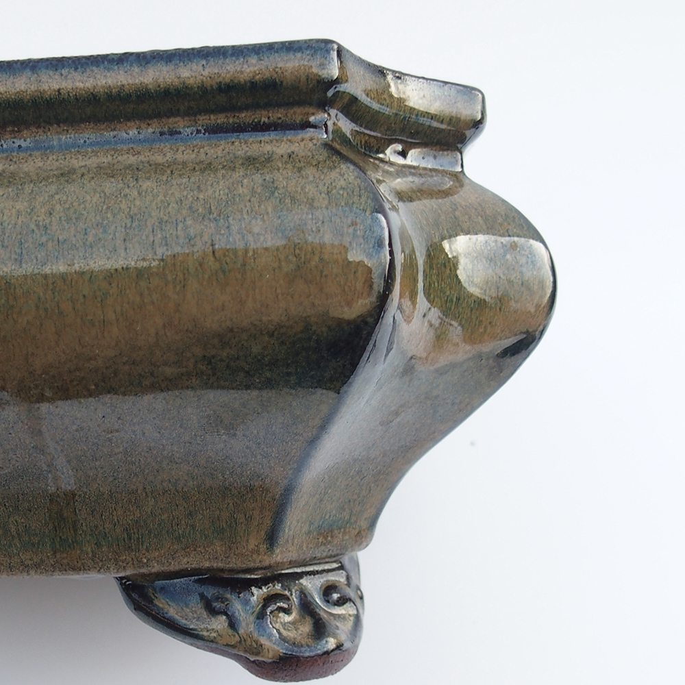 Miska 28 x 28 x 12,5 cm barva šedá
