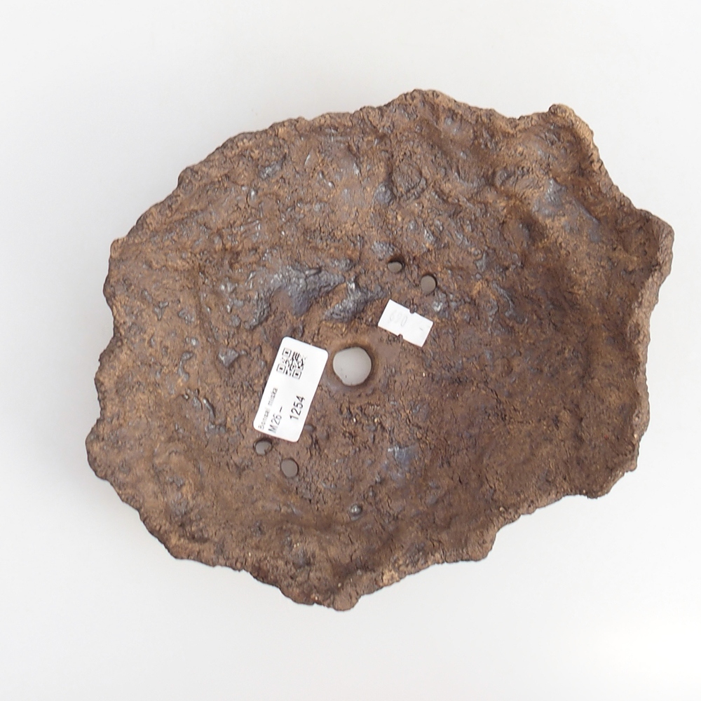 Keramická Skořápka 20 x 14 x 7 cm , barva hnědá