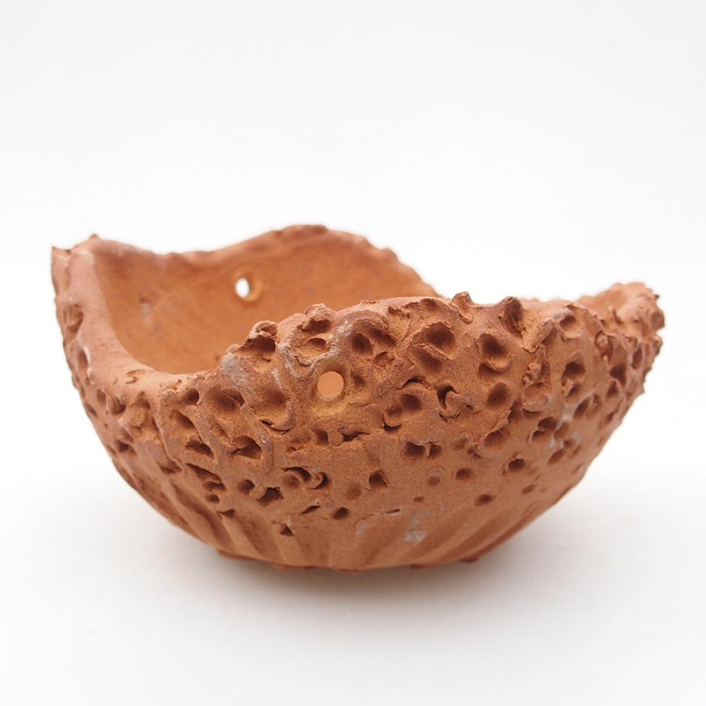 Keramická Skořápka  13 x 14 x 7 cm , barva režná