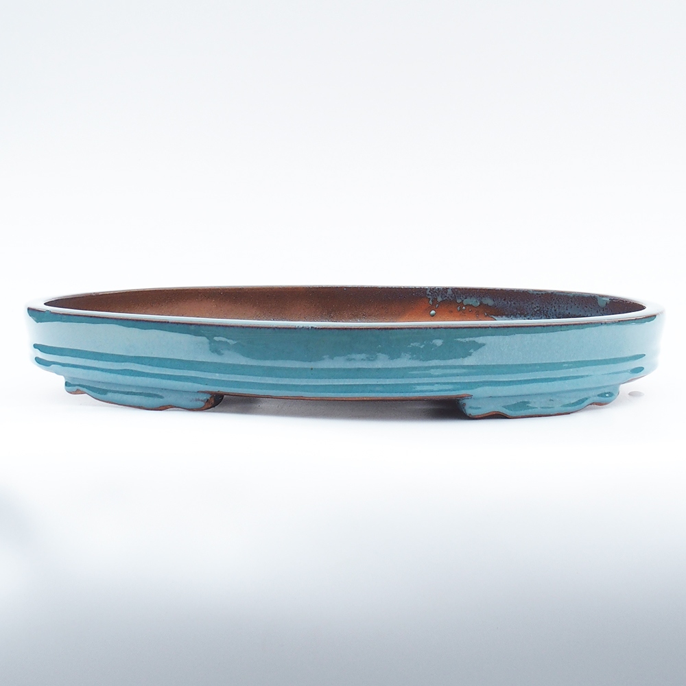 Miska 51 x 37 x 6,5 cm barva modrá