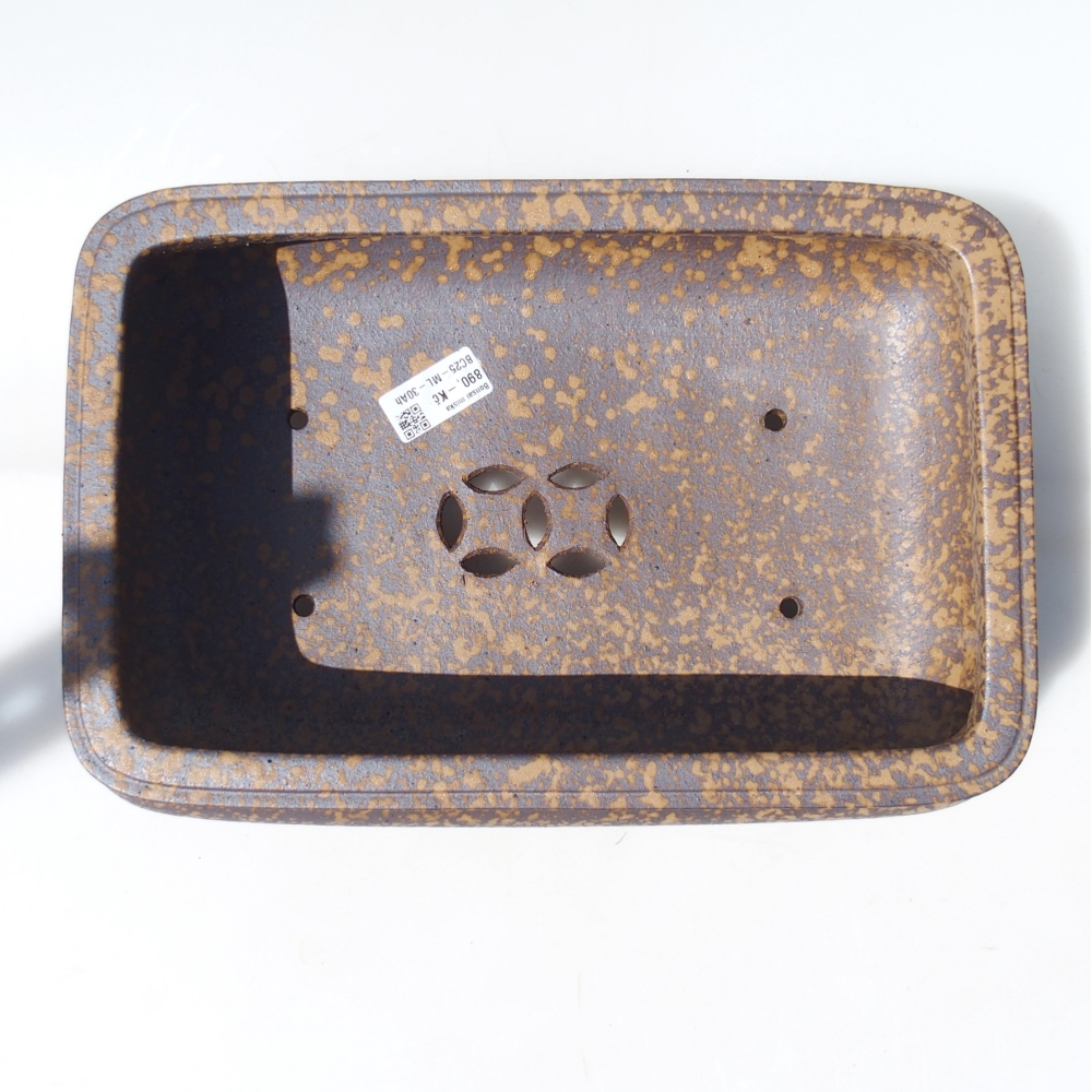 Miska 32 x 21 x 12 cm barva hnědá