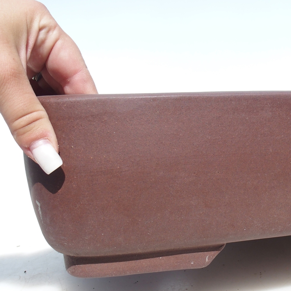 Bonsai miska 49 x 37,5 x 11 cm -  barva hnědá