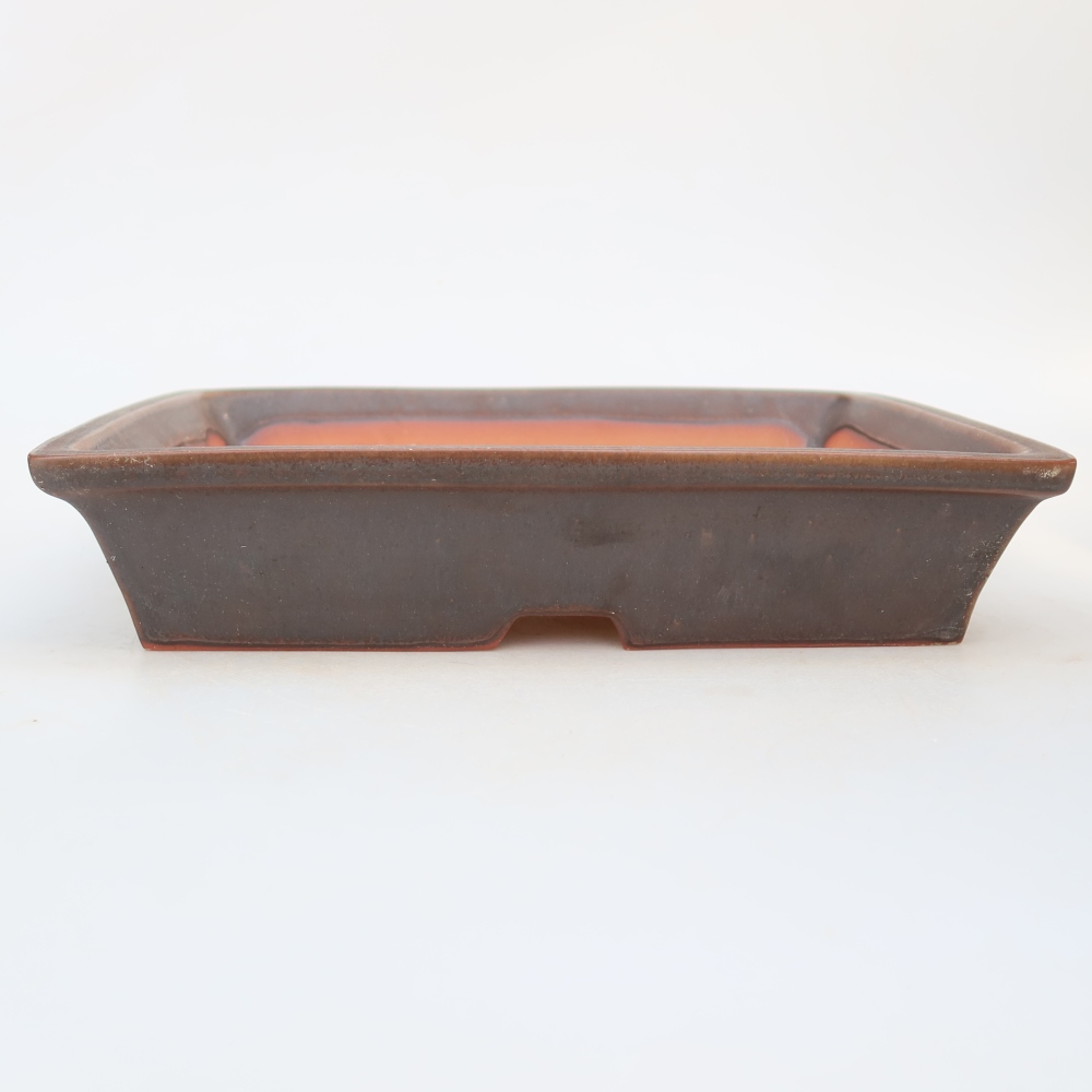 Keramická Miska  26 x 20 x 5 cm , barva hnědá