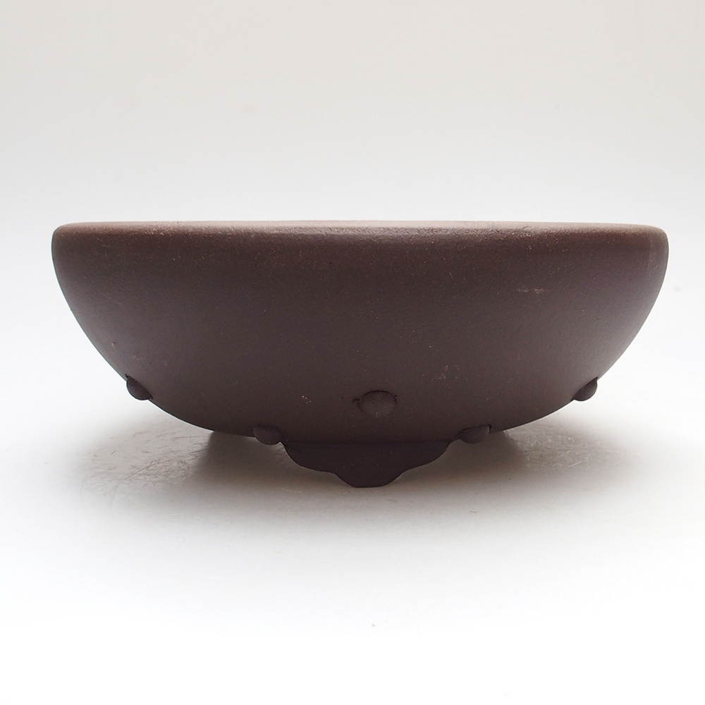 Miska 22 x 22 x 8,5 cm barva hnědá