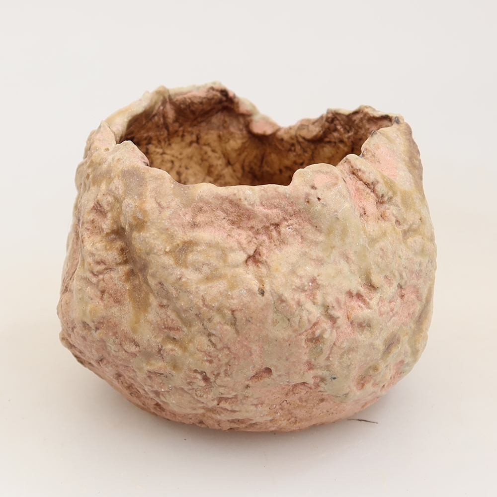 Keramická Skořápka  5 x 5 x 6 cm , barva růžová
