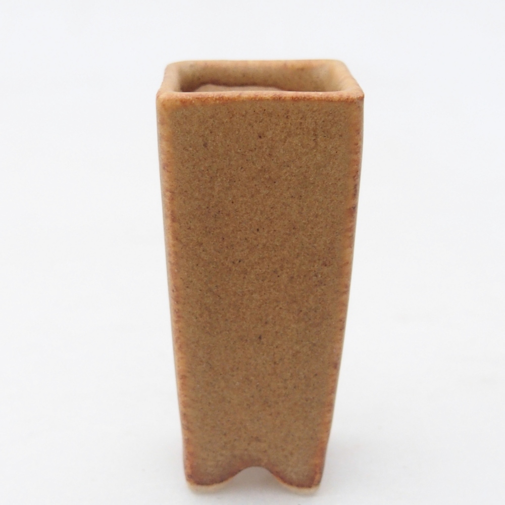 Mini bonsai miska 2 x 2 x 5 cm, barva hnědá