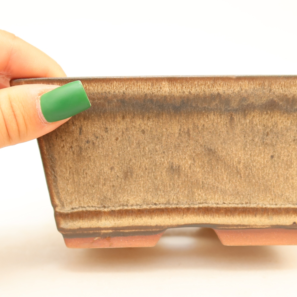 Keramická Miska  14,5 x 12,5 x 7 cm , barva hnědá