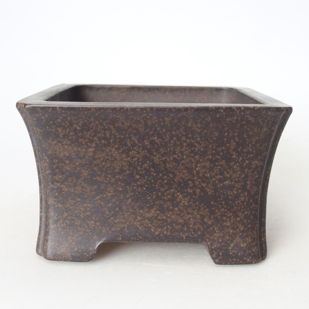 Miska 11 x 11 x 6,5 cm barva hnědookrová