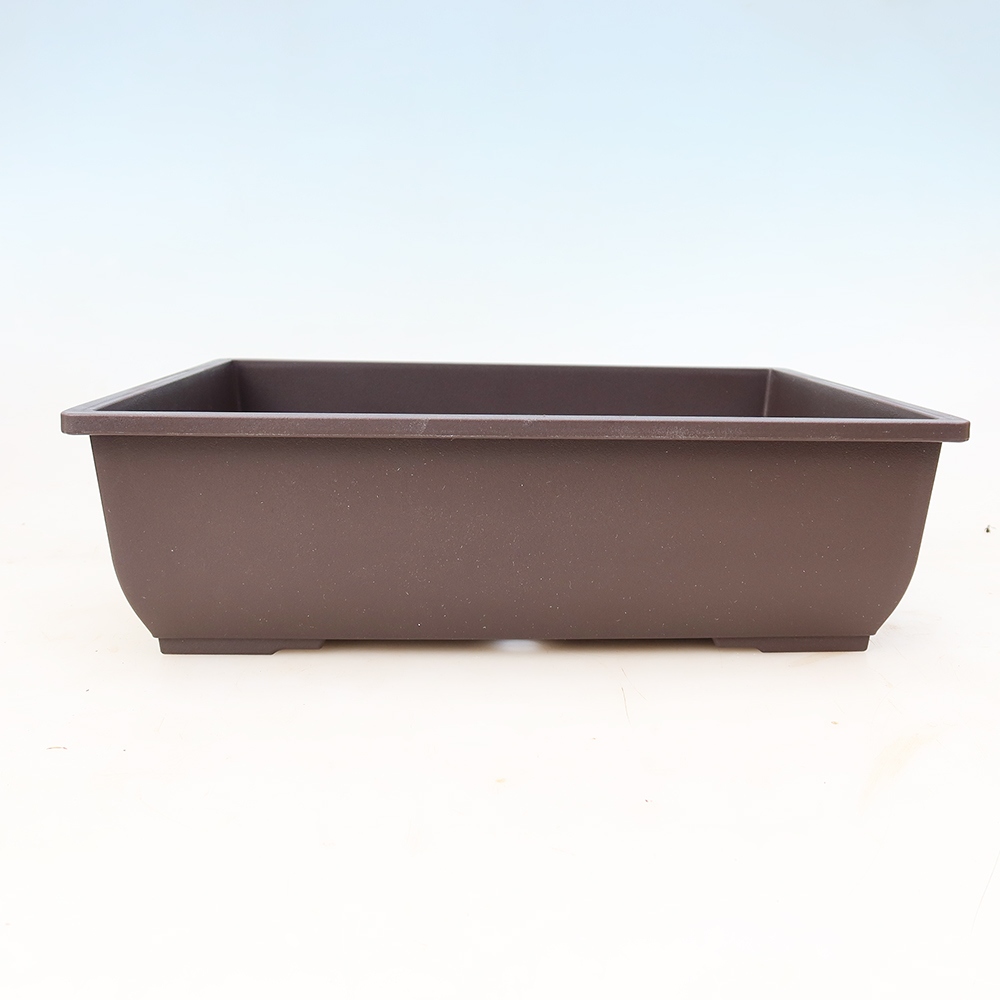 Bonsai miska plast MP-7 hnědá - 34 x 26 x 10 cm