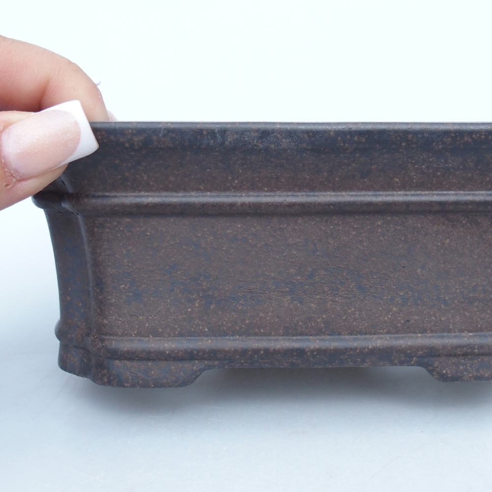 Miska 15 x 9,5 x 6 cm barva hnědookrová