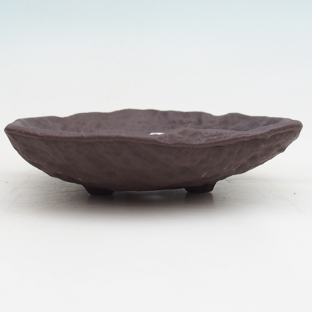 Keramická Skořápka  15,5 x 15 x 4 cm , barva hnědá