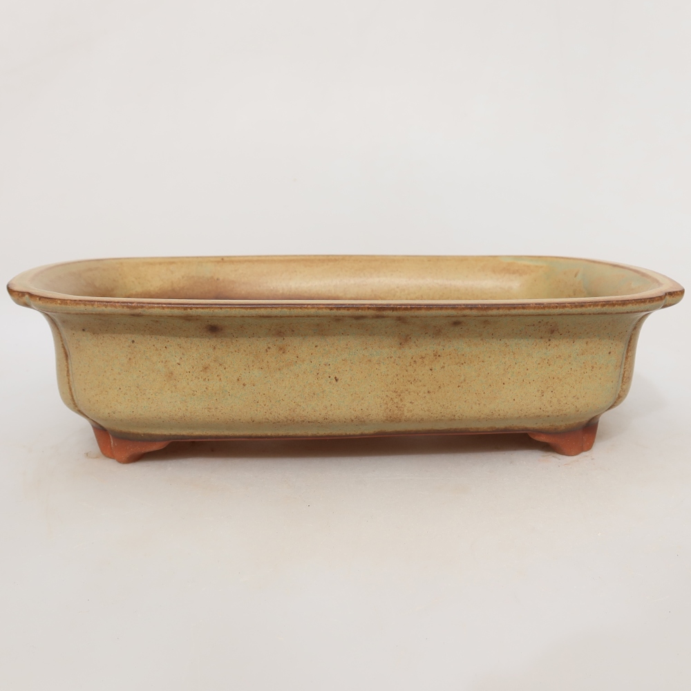 Keramická Miska  24 x 17 x 6 cm , barva zelenobéžová