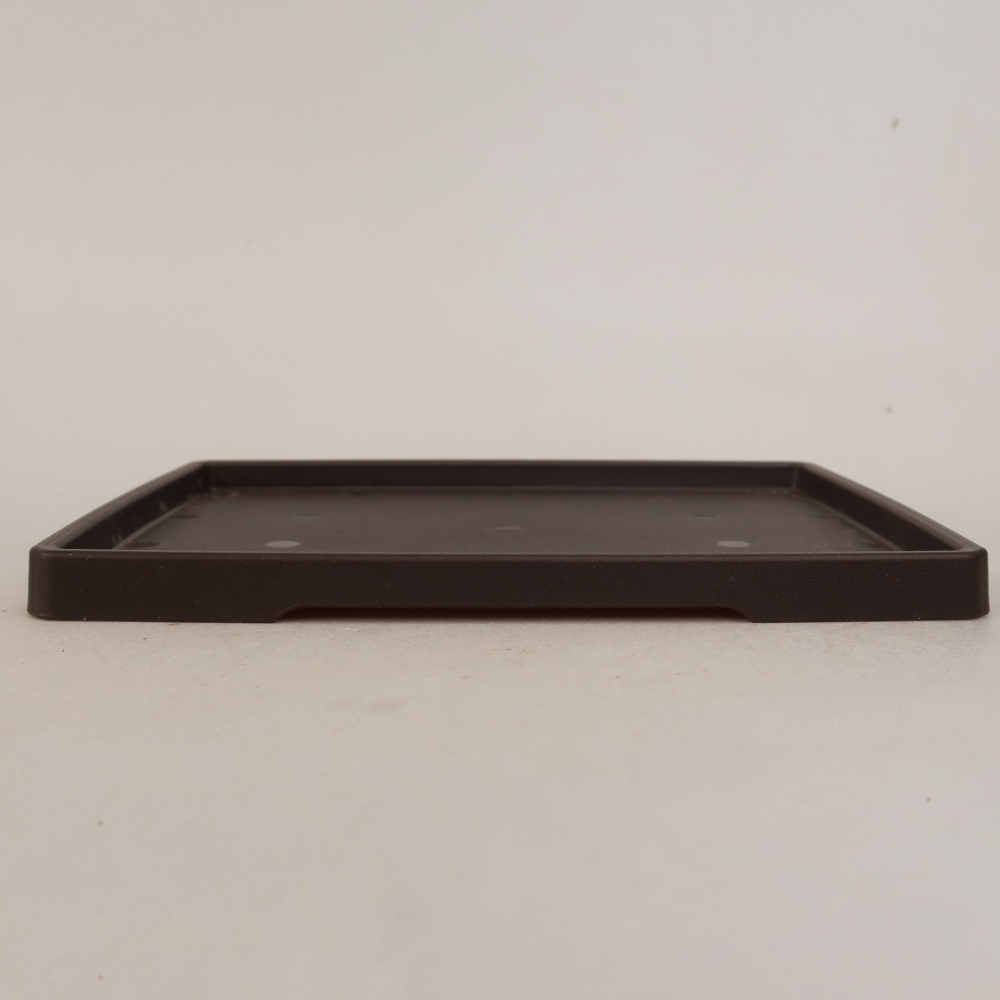 Bonsai podmiska plast PP-2 - 20 x 15 x 1,2 cm , barva Hnědá