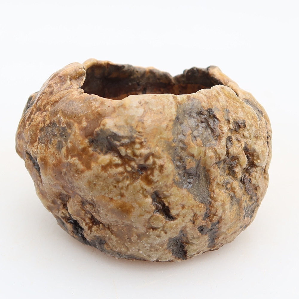 Keramická Skořápka  6 x 5 x 5,5 cm , barva hnědá