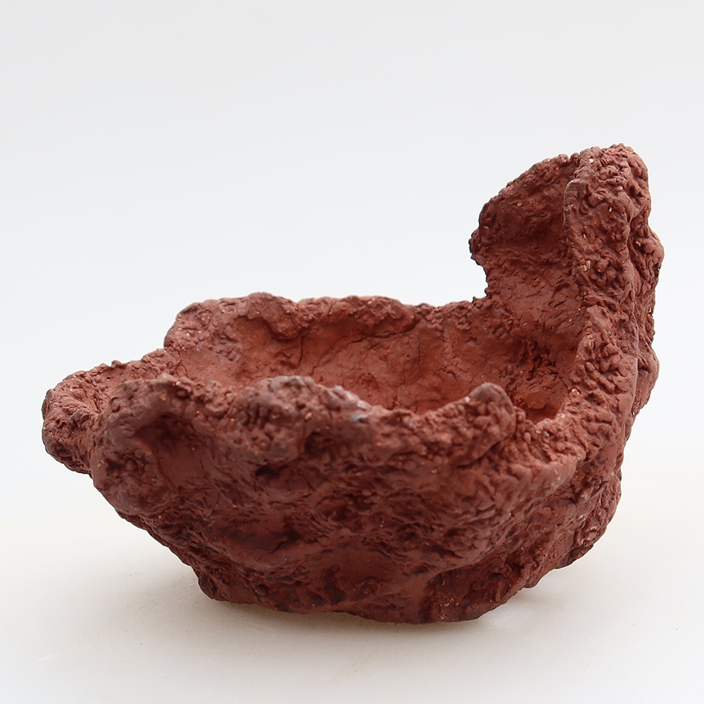 Keramická Skořápka 10 x 8 x 7 cm , barva hnědá