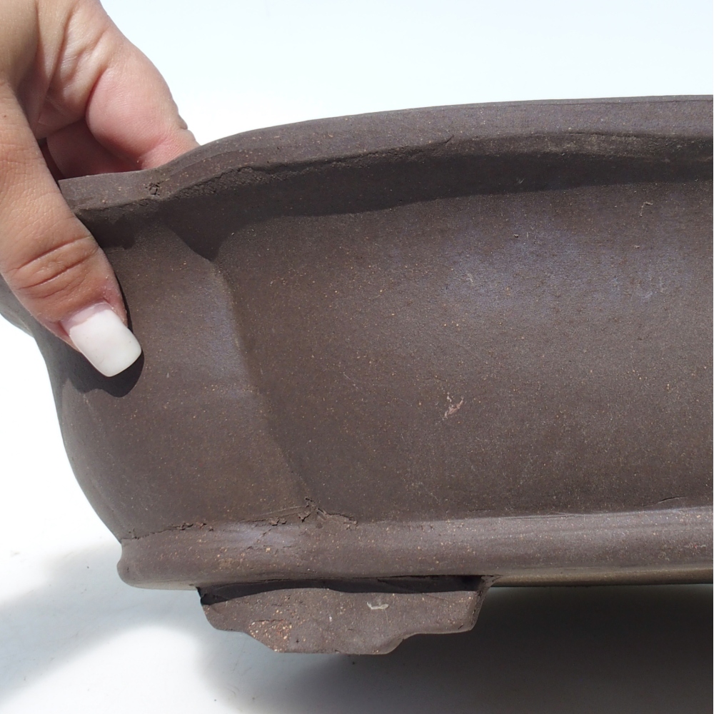 Bonsai miska 40 x 32 x 10,5 cm berva hnědá