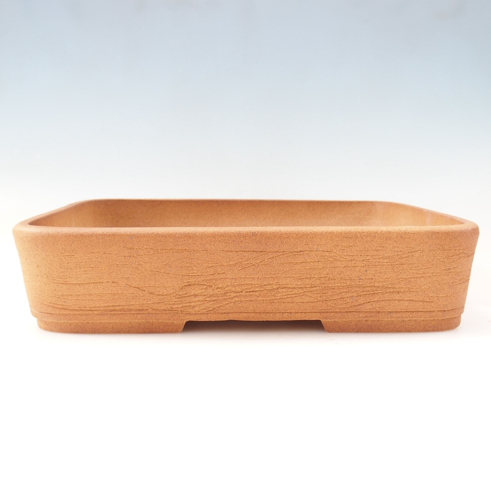 Bonsai miska 38 x 30 x 8,5 cm , barva hnědá