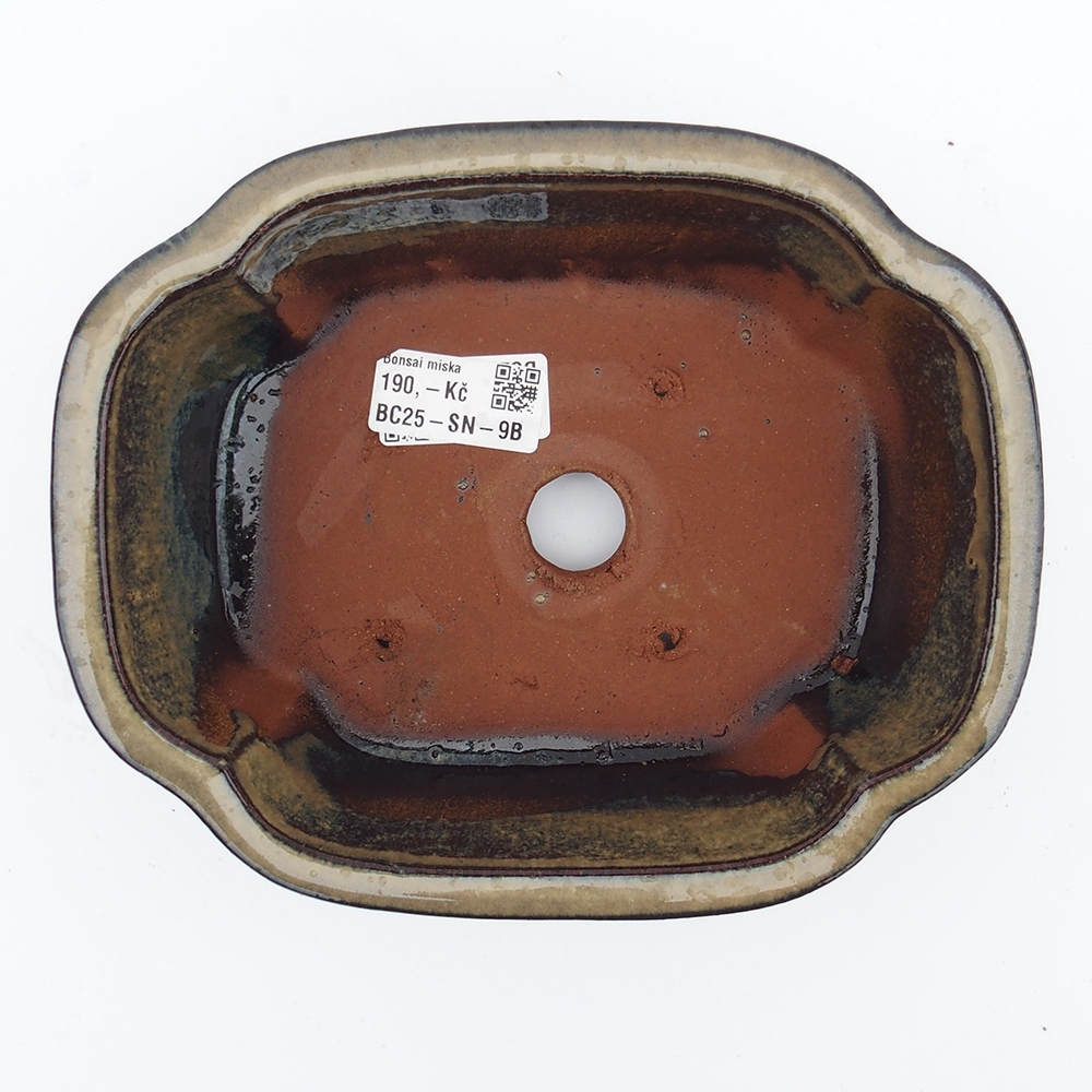Miska 20 x 16 x 6,5 cm barva šedobéžová